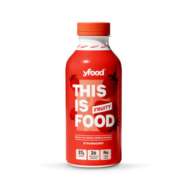 Yfood Ready-To-Drink-Complete Meal Fruity Strawberry 500ml
