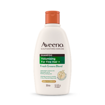 Aveeno Haircare Volumising+ Fresh Greens Blend Shampoo 300ml