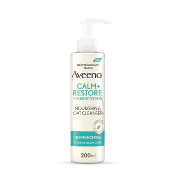 Aveeno Face Calm+Restore Nourishing Oat Cleanser 200ml