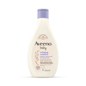 Aveeno Baby Calming Comfort Bedtime Bath & Wash 250ml