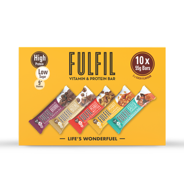 Fulfil High Protein Bars Full Range Selection Box 10x 55g