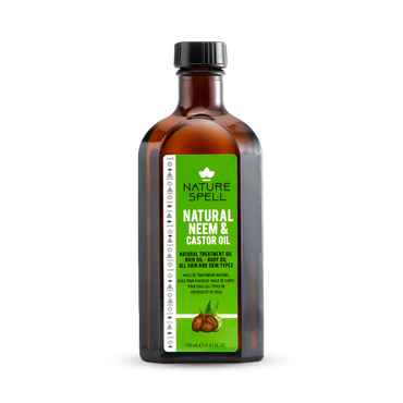 Nature Spell Neem & Castor Oil for Hair and Skin 150ml