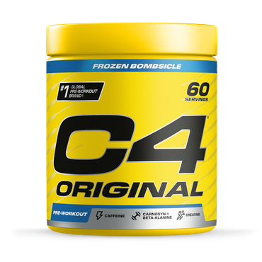 Review of C4 Original Pre-Workout Frozen Bombsicle Cherry Citrus 414g