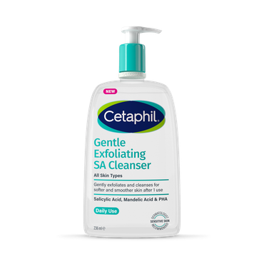 Cetaphil Gentle Exfoliating  Salicylic Acid Cleanser, For Face & Body, 236ml