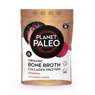 Planet Paleo Organic Bone Broth Collagen Protein Original 225g