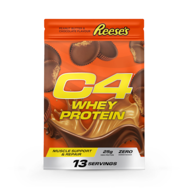 C4 Whey Protein Powder Peanut Butter & Chocolate 481g