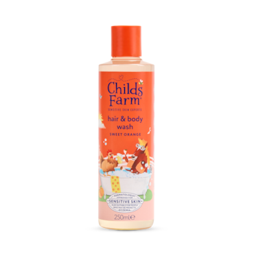 Childs Farm Hair & Body Wash, Sweet Orange 250ml