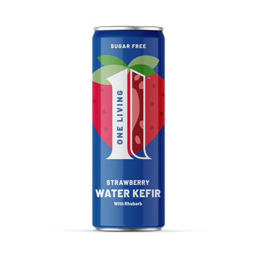 One Living Strawberry Kefir Drink 250ml