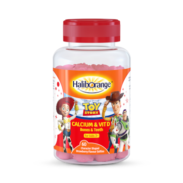 Haliborange Disney Toy Story Calcium & Vitamin D 60 Strawberry Flavour Softies