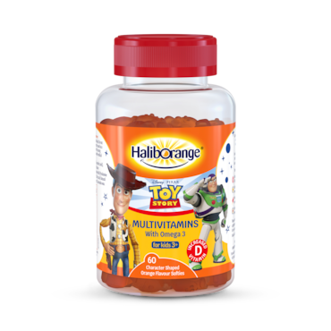 Haliborange Disney Toy Story Omega 3 60 Orange Flavour Softies