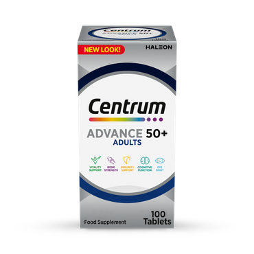 Centrum Advance 50+ Multivitamins & Minerals 100 Tablets