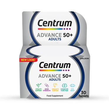 Centrum Advance 50+ Multivitamins & Minerals 30 Tablets