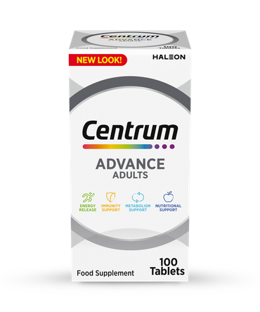 Centrum Advance Multivitamins & Minerals 100 Tablets
