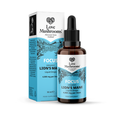 Love Mushrooms Organic Lion's Mane 4000mg Drops