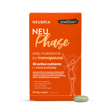Review of Neubria Neu Phase® Daily Multivitamin for Menopause. Food Supplement. 30 Capsules