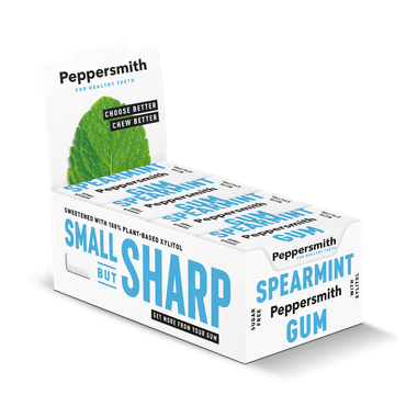 Review of Peppersmith Spearmint Gum  (12 Packs)
