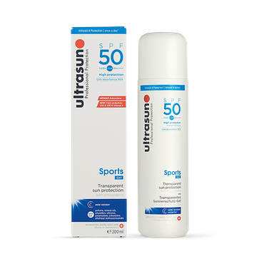 Review of Ultrasun Sports Gel Spf 50 200ml