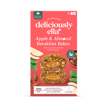 Deliciously Ella Apple & Almond Breakfast Bakes 3x 50g