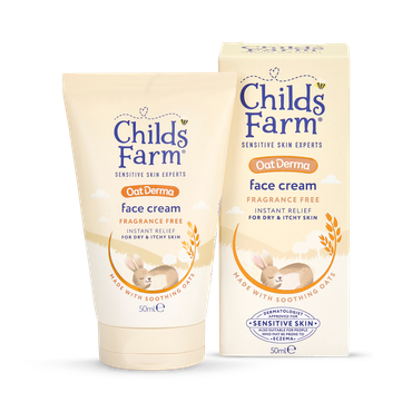 Childs Farm Oatderma Face Cream Fragrance-Free 50ml