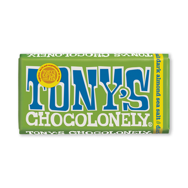 Tony's Chocolonely Dark Chocolate Almond Sea Salt 180g