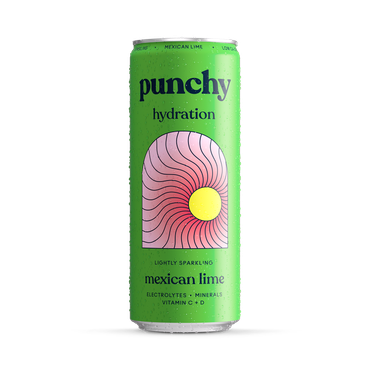 Punchy Mexican Lime Electrolyte Sparkling Vitamin Drink 330ml