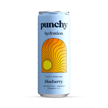 Punchy Blueberry Electrolyte Sparkling Vitamin Drink 330ml