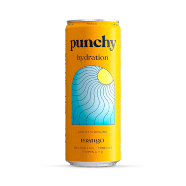 Punchy Mango Electrolyte Sparkling Vitamin Drink 330ml