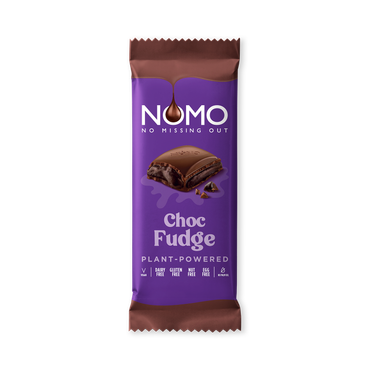 Nomo Plant Powered Choc Fudge Chocolate Bar 120g