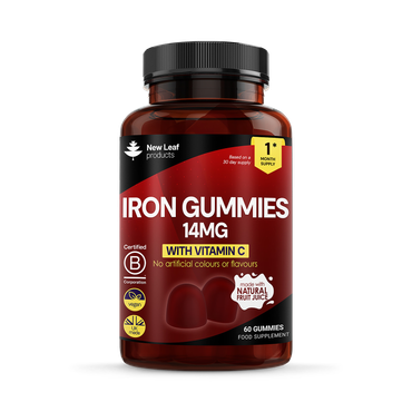 New Leaf Products Iron With Vitamin C 60 Gummies