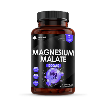 New Leaf Products Magnesium Malate 120 Capsules