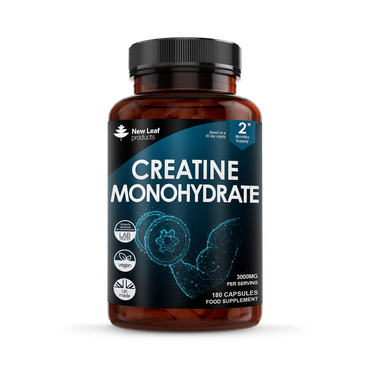 New Leaf Creatine Monohydrate 180 Capsules