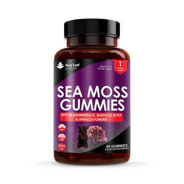 New Leaf Products Sea Moss 60 Gummies