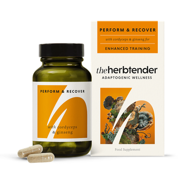 Review of The Herbtender Perform & Recover With Cordyceps & Ginseng 60 Vegan Capsules