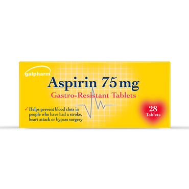 Review of Galpharm Aspirin Tablets 75mg 28 Tablets