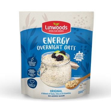 Review of Linwoods Overnight Oats Original Energy 300g