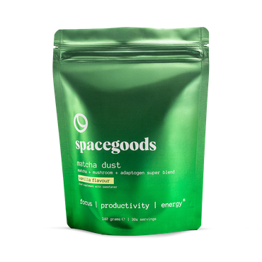 Review of Spacegoods Matcha Dust Superfood Blend 240g