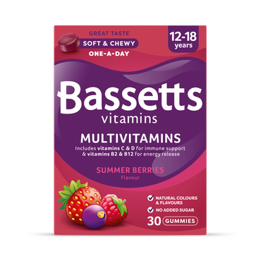 Review of Bassetts Vitamins 12-18 Multivitamins  Summer Berries 30 Gummies