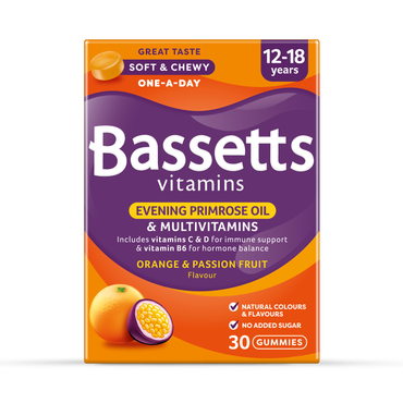 Review of Bassetts Vitamins 12-18 EPO Orange & Passion Fruit 30 Gummies