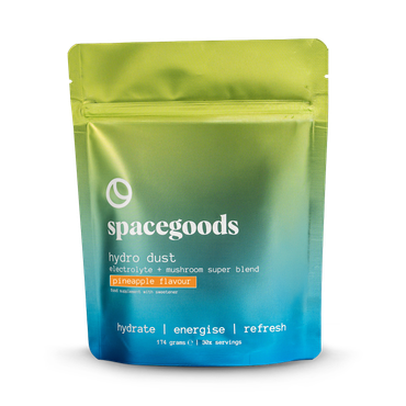 Review of Spacegoods Hydro Dust Pineapple Flavour 174g