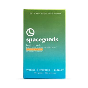 Review of Spacegoods Hydro Dust Sachets Pineapple Flavour Pack 10 Sachets