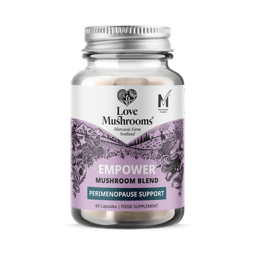 Review of Love Mushrooms Empower Mushroom Blend for Perimenopause x 60 capsules
