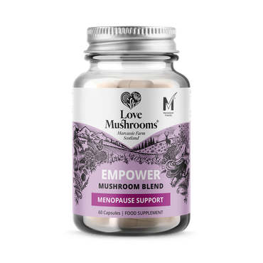 Review of Love Mushrooms Empower Mushroom Blend for Menopause x 60 capsules