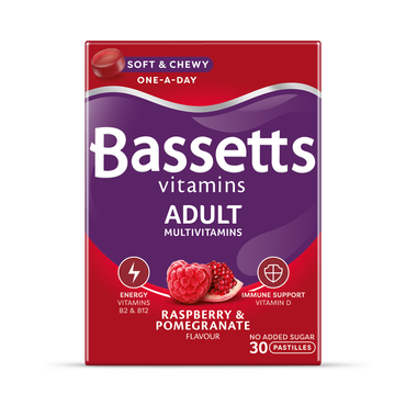 Review of Bassetts Vitamins Adult Multivitamins Raspberry & Pomegranate 30 Pastilles