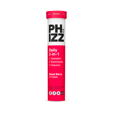 Review of Phizz Daily 3in1 Hydration Electrolytes and Vitamins Effervescent Berry 20 Tablets