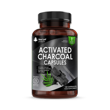 Review of New Leaf Products Activated Charcoal Capsules 120 capsules