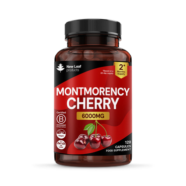 Review of New Leaf Products Montmorency Cherry Capsules 120 capsules