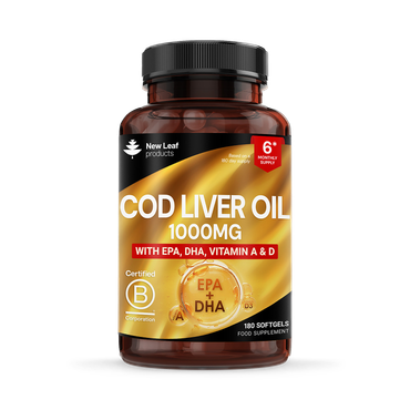 Cod Liver Oil Capsules 180 capsules