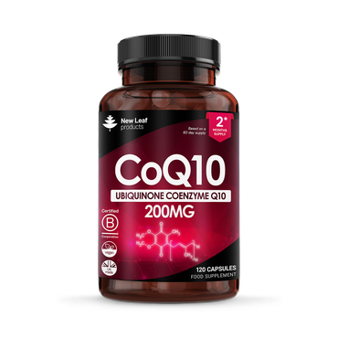 Review of New Leaf Products CoQ10 Ubiquinone Coenzyme Q10 Capsules 120 capsules