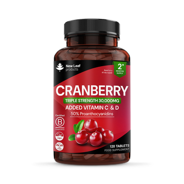Review of New Leaf Products Cranberry Vitamin C & D Tablets 120 tablets