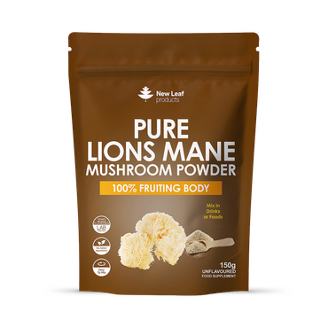 Review of New Leaf Products Lions Mane Mushroom Powder 150g